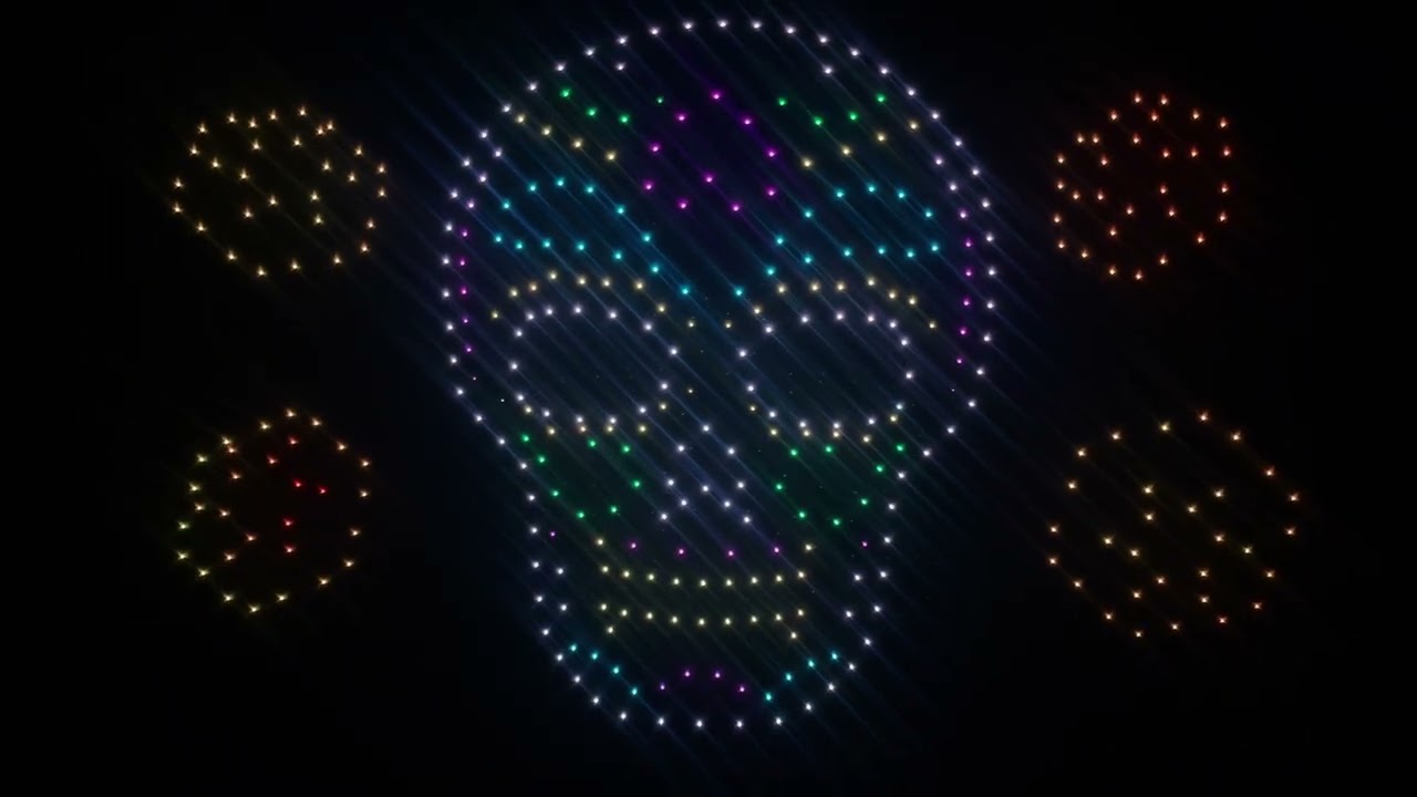 Holiday World  Happy Halloween weekends Opening Night Halloween In The Sky drone show 2023