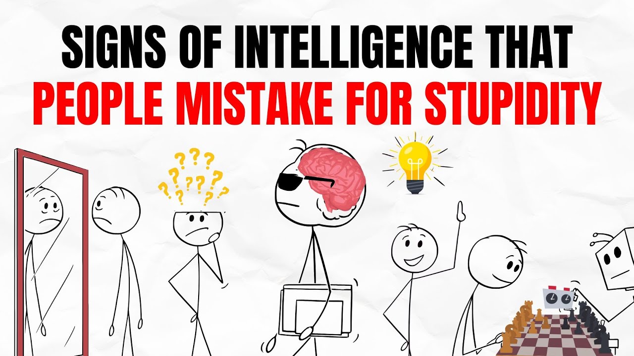 Signs Of Intelligence That People Mistake For Stupidity