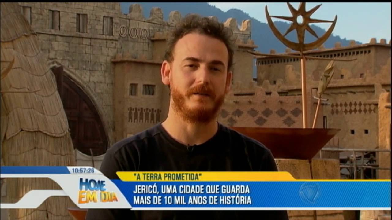 Hoje em dia mostra os desafios na construção cenográfica de Jericó