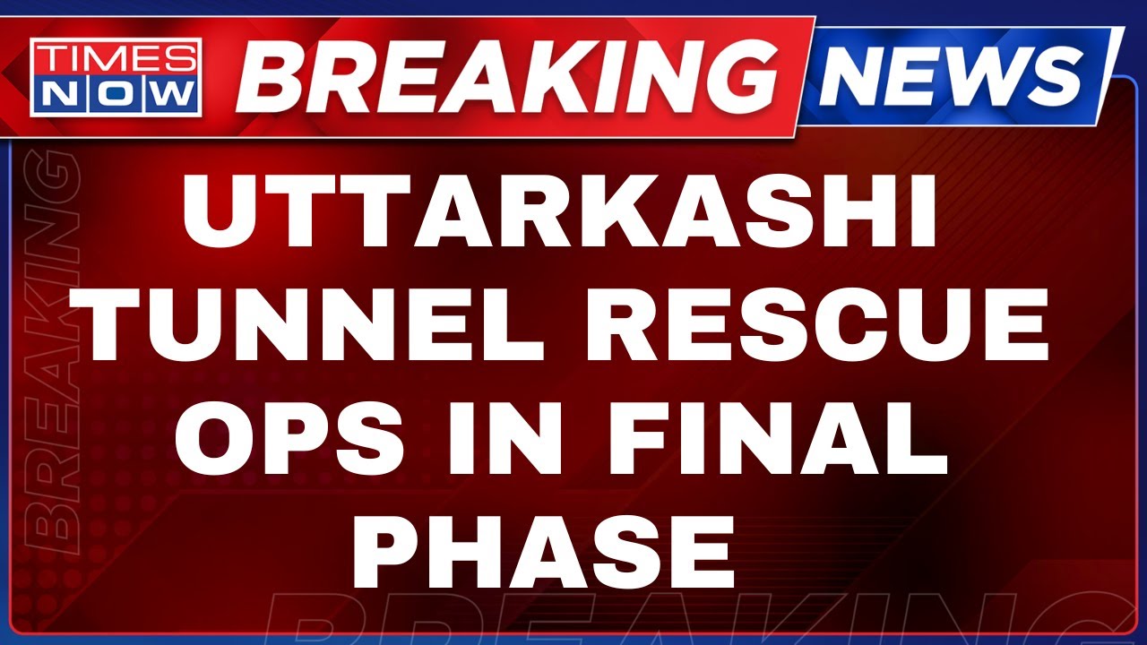 Uttarkashi Tunnel Rescue Live | Rat Hole Miners Just Meters Away, Rescue Ops In Final Phase