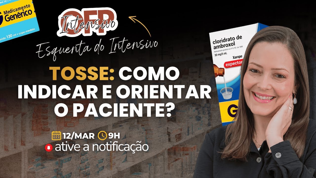 Tosse: como indicar e orientar o paciente? | AQUECIMENTO INTENSIVO OFP