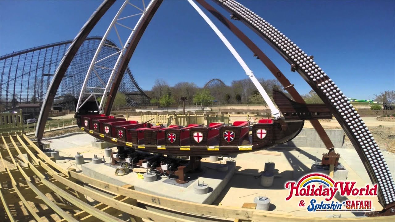 Watch as our ship comes in! Holiday World's Mayflower is now open!