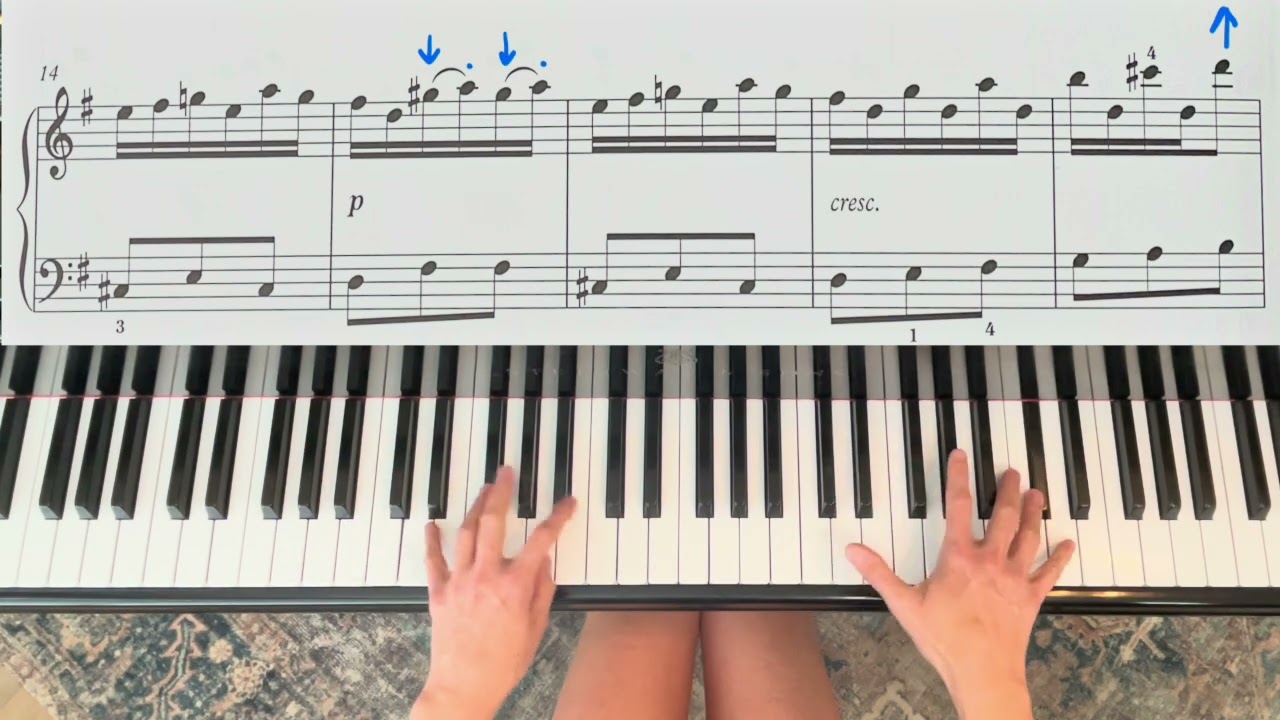 Practice Tempo - Sonata in G by Domenico Cimarosa (ABRSM Grade 4 List A 2025-2026)
