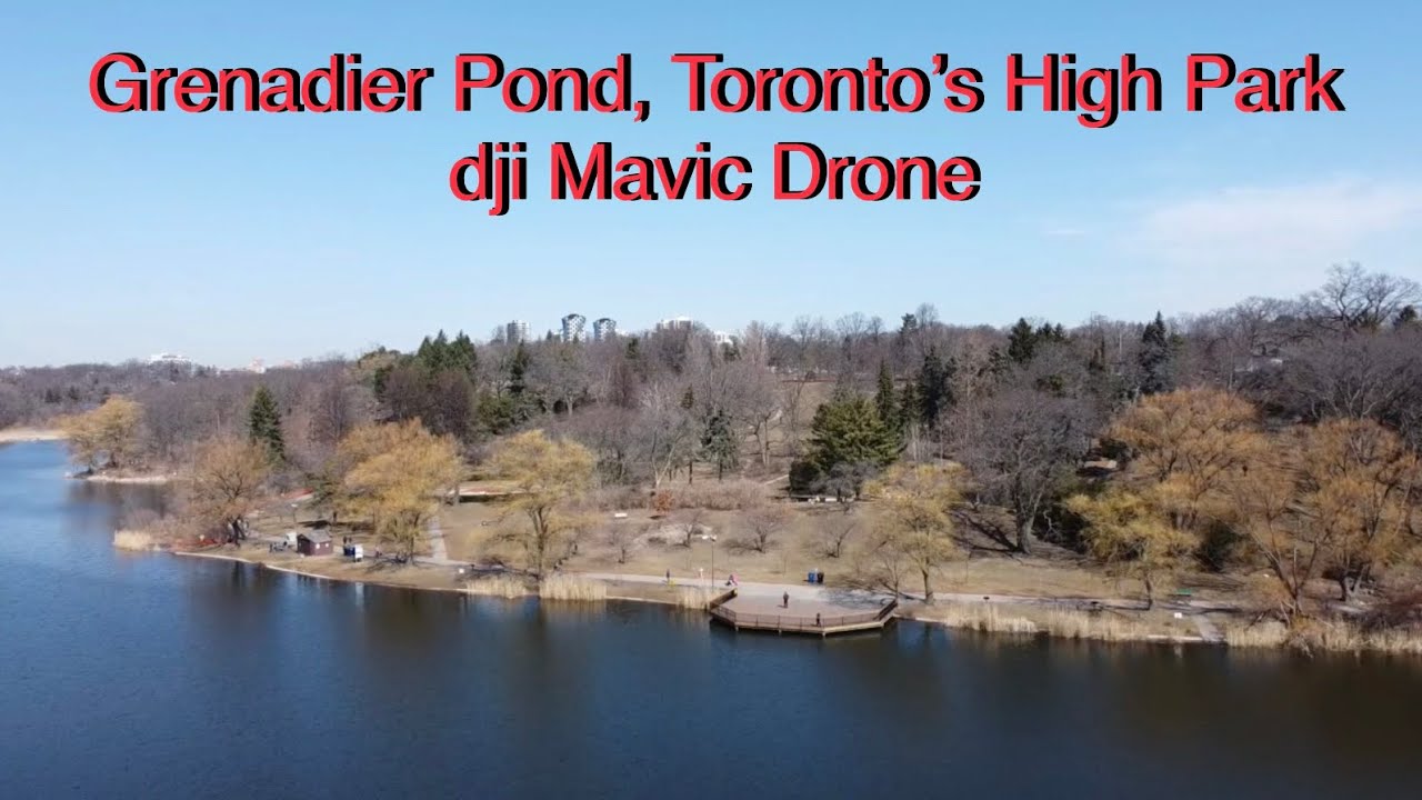 High Park 🌲Toronto ‘Grenadier Pond’  [ DJI Mavic Drone Aerial View + Cinematic ]