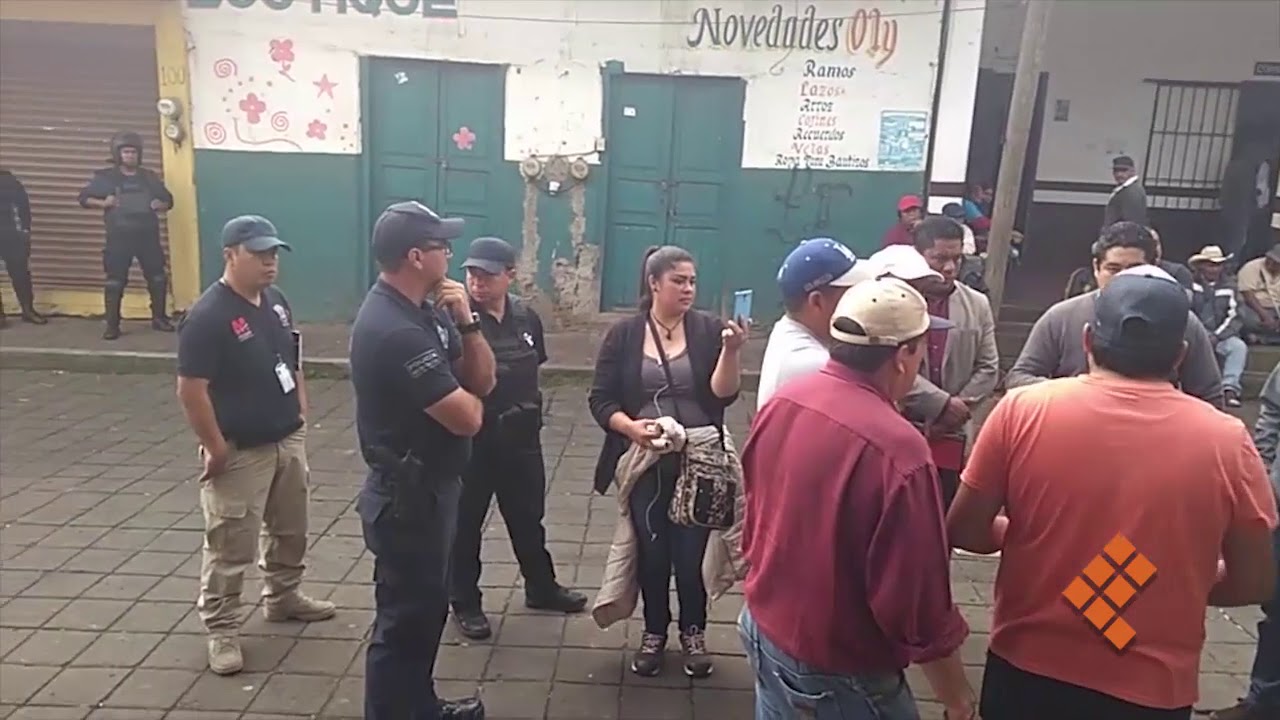 Nahuatzen, en tensa calma tras arribo de polic&iacute;as