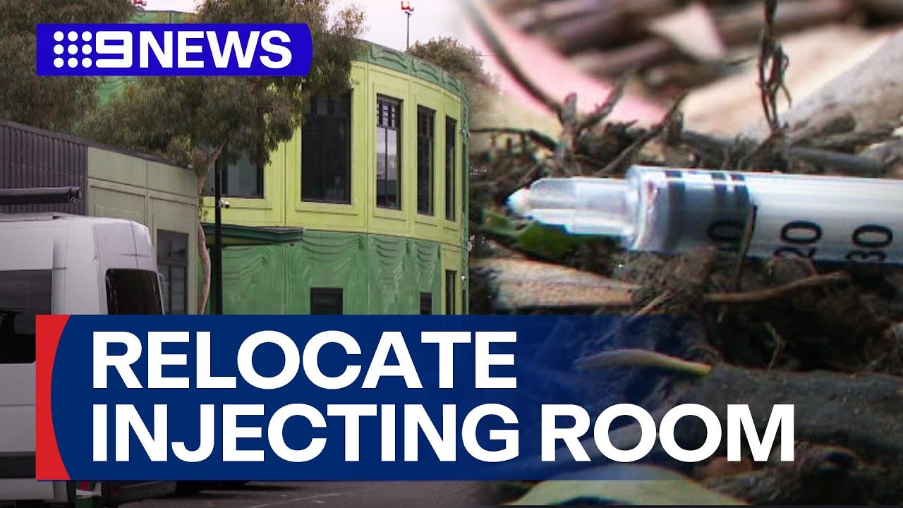 Council calls on Victorian government to relocate controversial injecting room | 9 News Australia