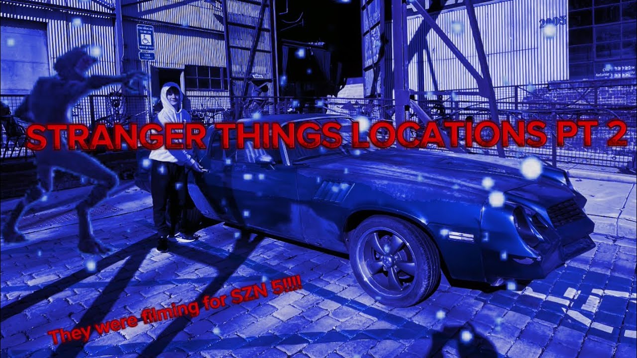 Going To Stranger Things Filming Locations PT2 ( THEY WERE FILMING AGAIN!!!) DONT MISS OUT