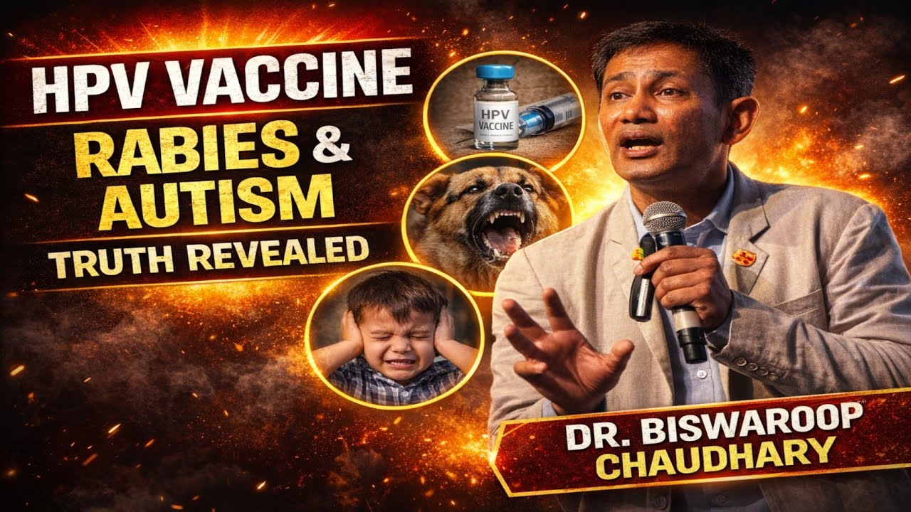 Dr Biswaroop Roy Chowdhury talk about HPV Vaccine, Rabies, Autism | New Book Launch by Dr. BRC 🔥