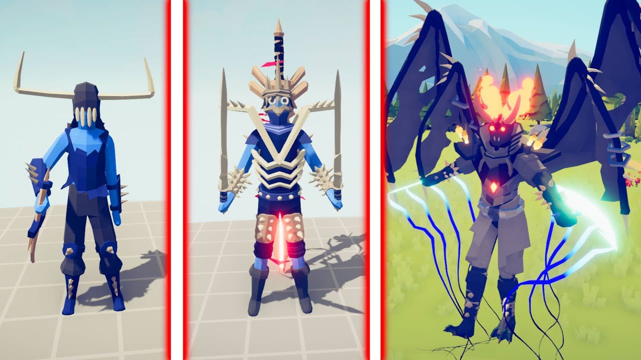EVOLUTION OF VOID MONARCH | Totally Accurate Battle Simulator TABS