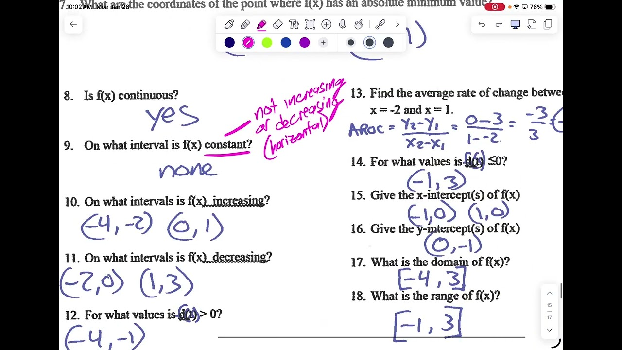 1,26 Accel A2 Transformations of functions
