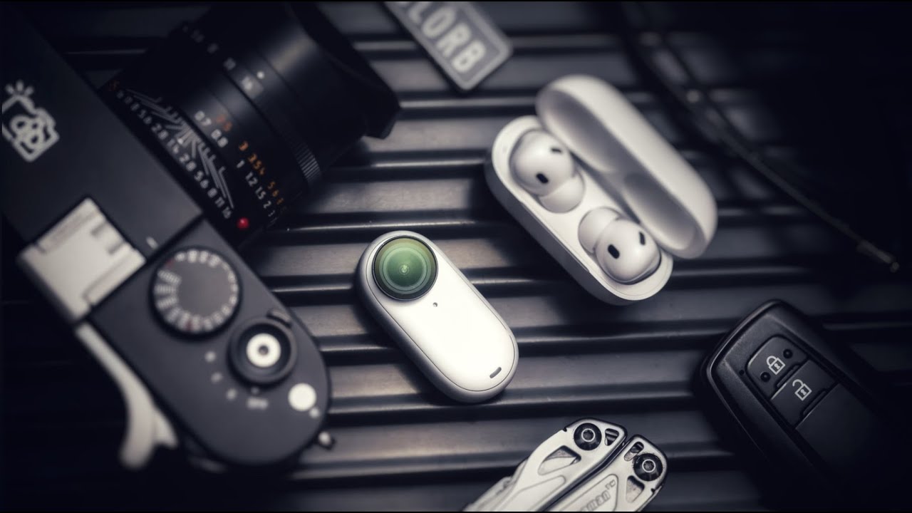 男女猫狗的EDC：影石拇指相机GO3/insta360 GO3