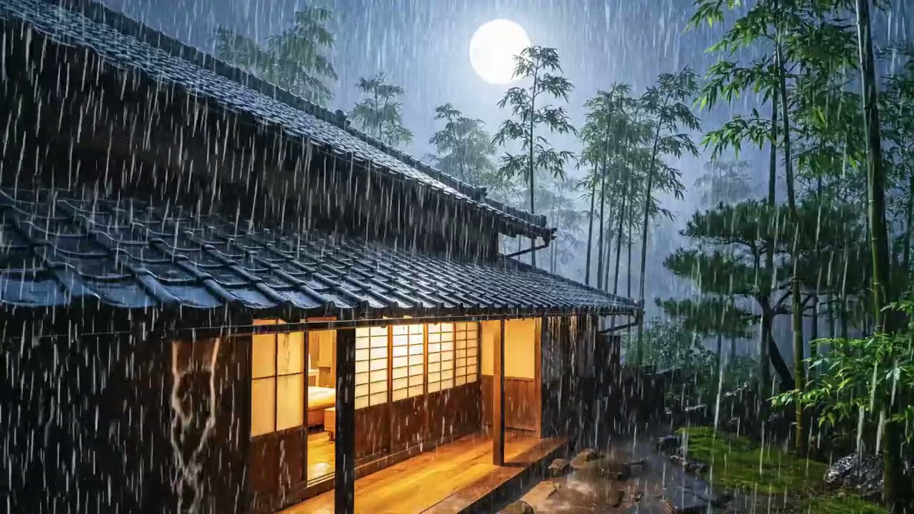 Fall Asleep Instantly 🌧️ Deep Rain Sounds for Sleep & Stress Relief
