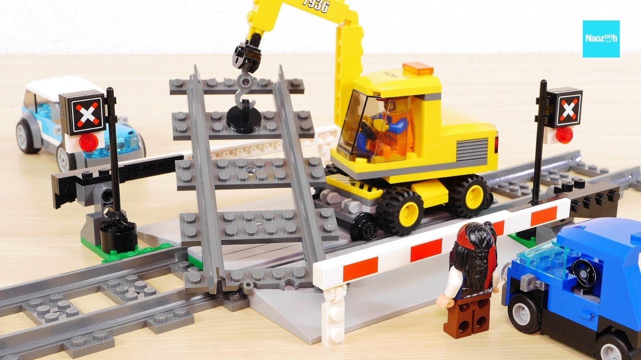 レゴ シティ 踏み切り 7936 ／ LEGO City Level Crossing Speed build & Review