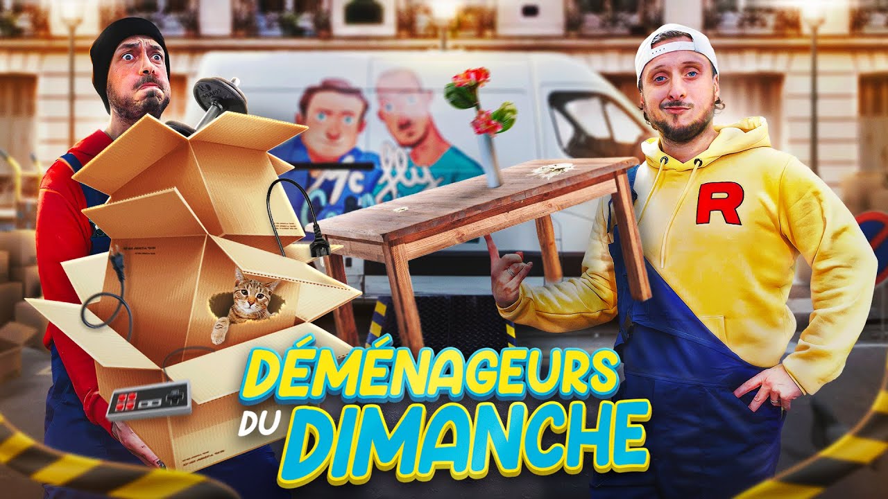 Gota et Doig’ ont oublié ce gage… (on fait le déménagement d’une abonnée)