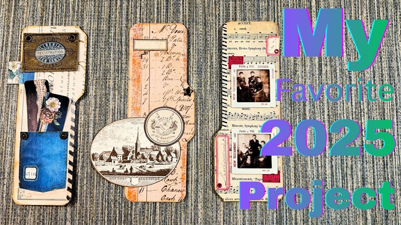 This Is My Number 1 Favorite Project of 2025 #papercraft #junkjournalideas