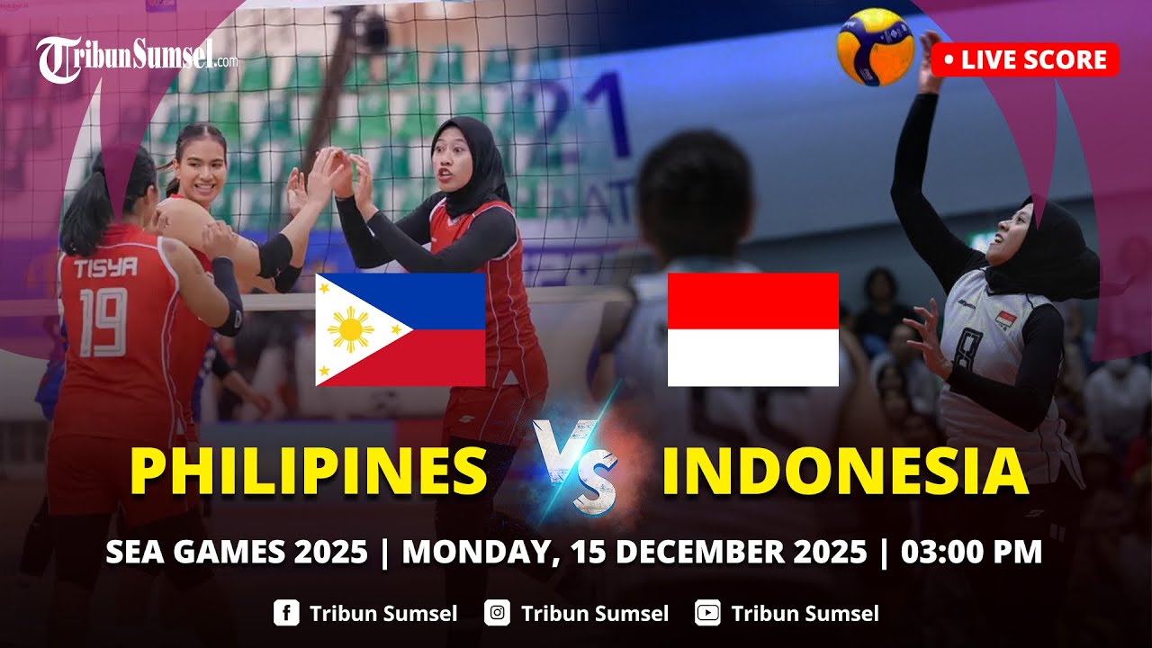 🔴LIVE - PHILIPPINES (W) VS INDONESIA (W) I SEA Games 2025 Women Volleyball I LIVE SCORE