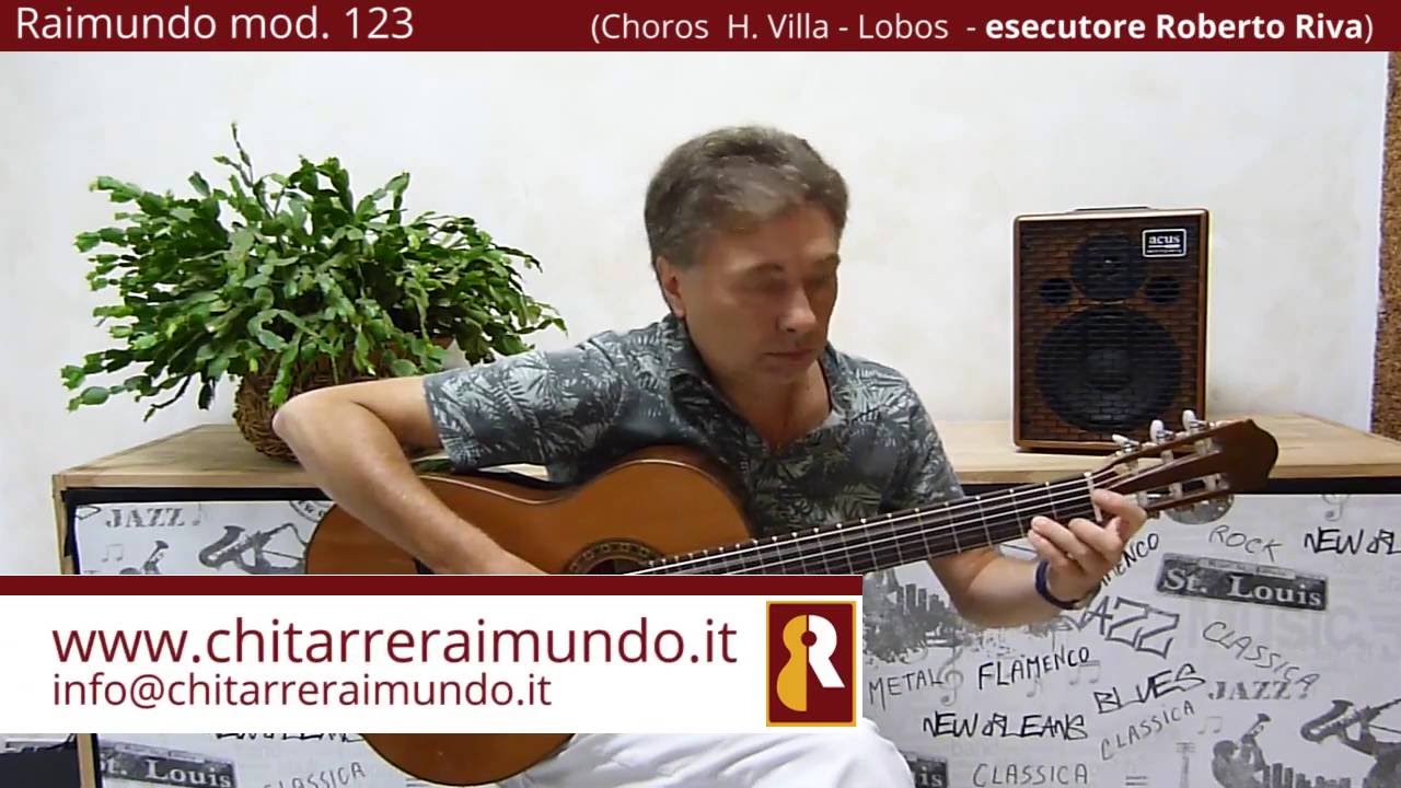 Chitarra Raimundo 123 serie Studio - Roberto Riva