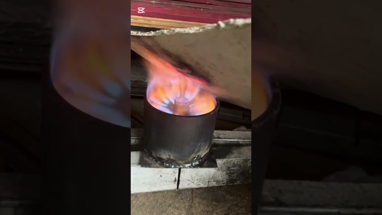 Black oil stove making process