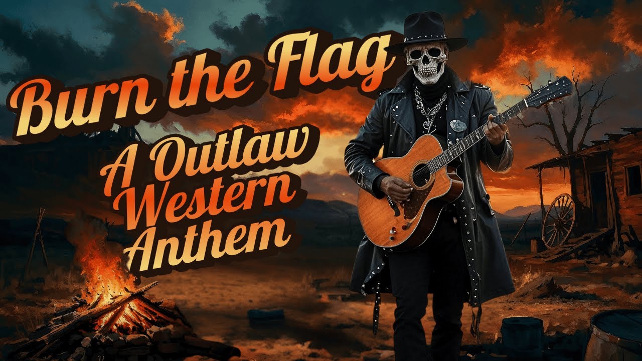 Burn the Flag | A Gritty Outlaw Western Anthem 🎸🔥