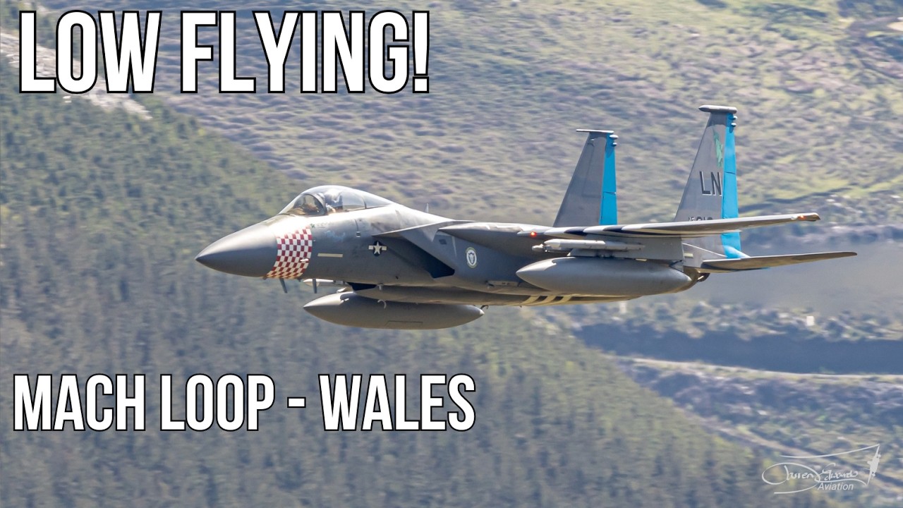 Mach Loop Wales &ndash; Low Flying Aircraft