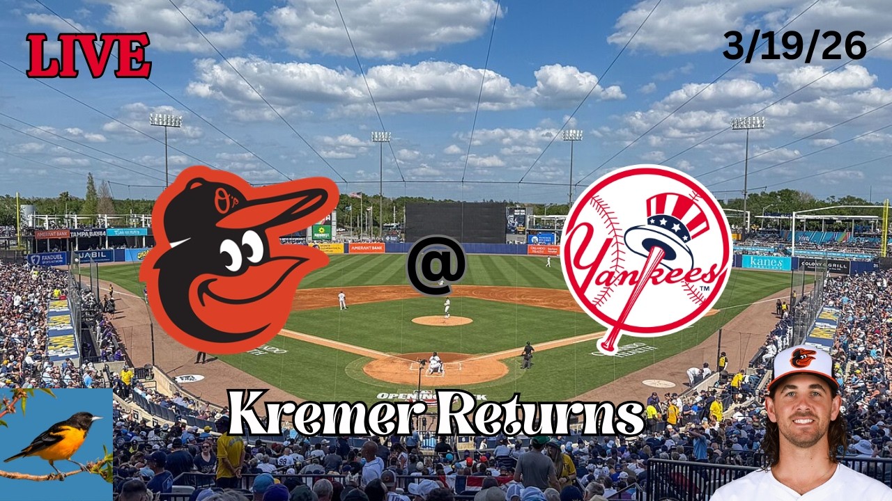 Baltimore Orioles @ New York Yankees | LIVE Play-by-Play & Commentary | 3/19/26 | Deano Returns