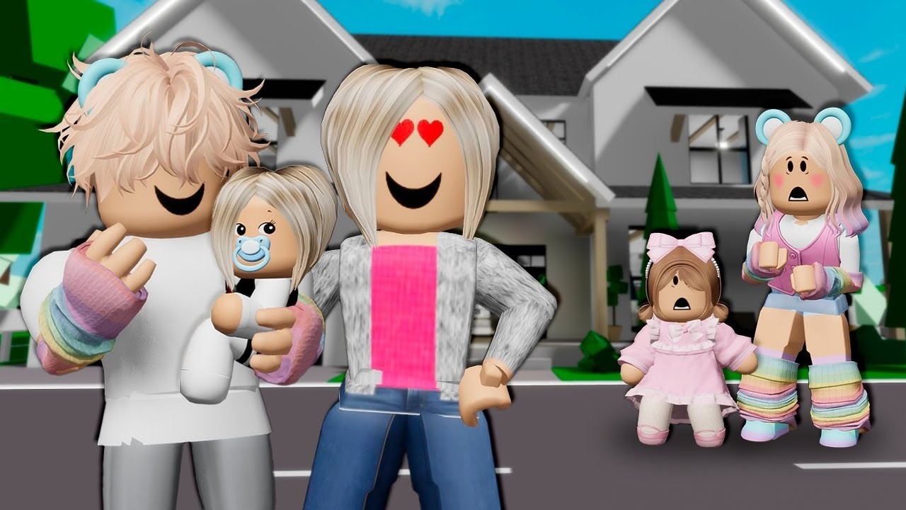 MEU IRMÃO COMEÇOU UMA NOVA FAMÍLIA COM KARINA em BROOKHAVEN