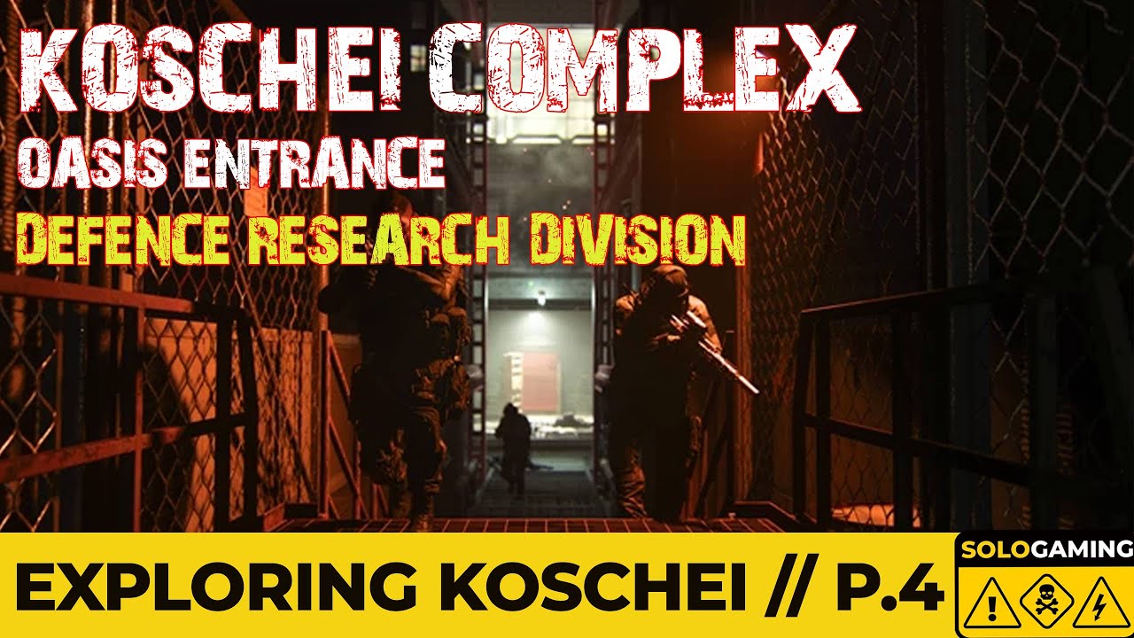 Koschei Complex | Oasis Entrance🫡 Defence Research Division