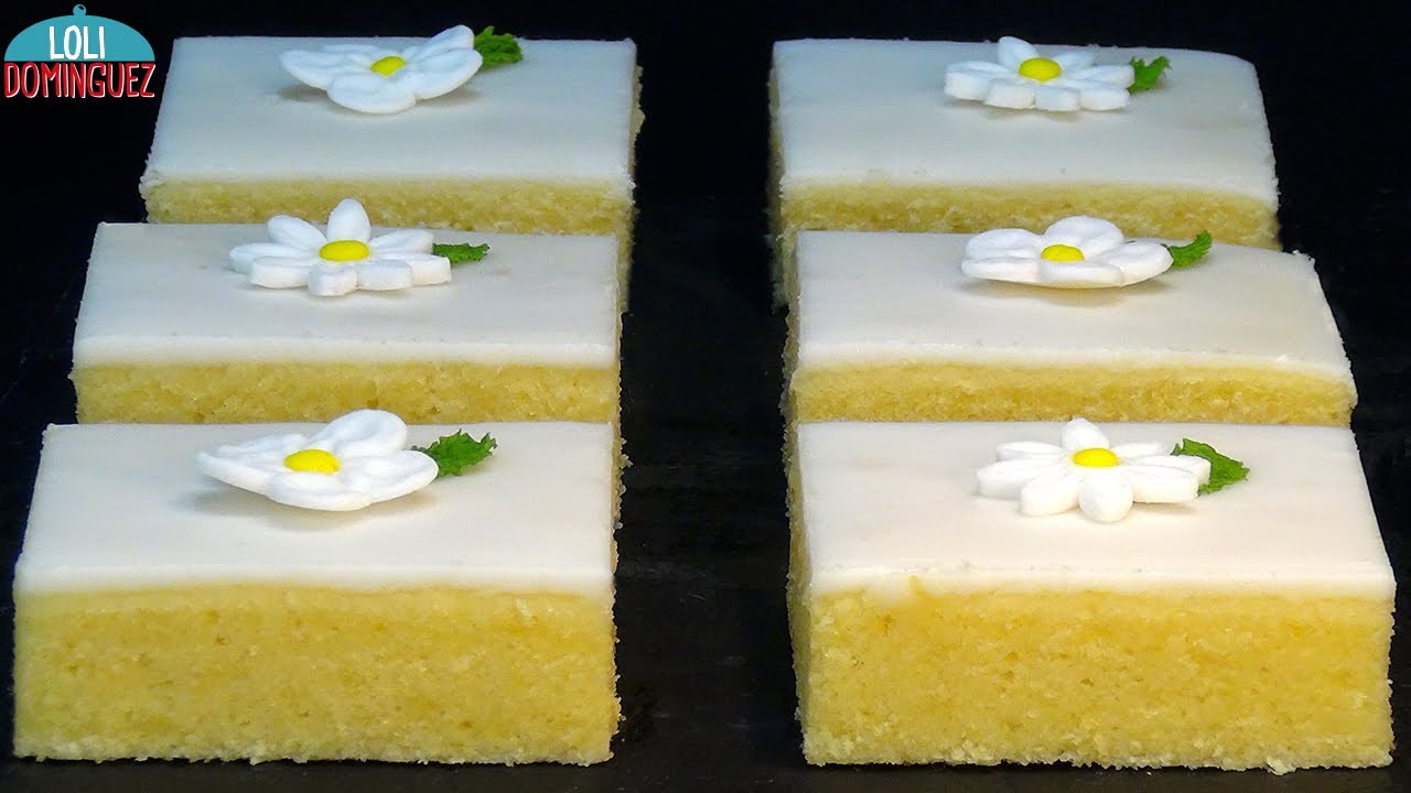 CUADRADOS DE LIMÓN, LEMONIES O BROWNIES DE LIMÓN, FÁCILES.  Loli Domínguez - Recetas paso a paso.