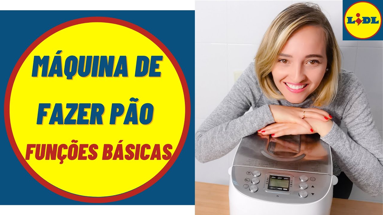 MÁQUINA DE FAZER PÃO DO LIDL | SILVERCREST - FUNÇÕES BÁSICAS
