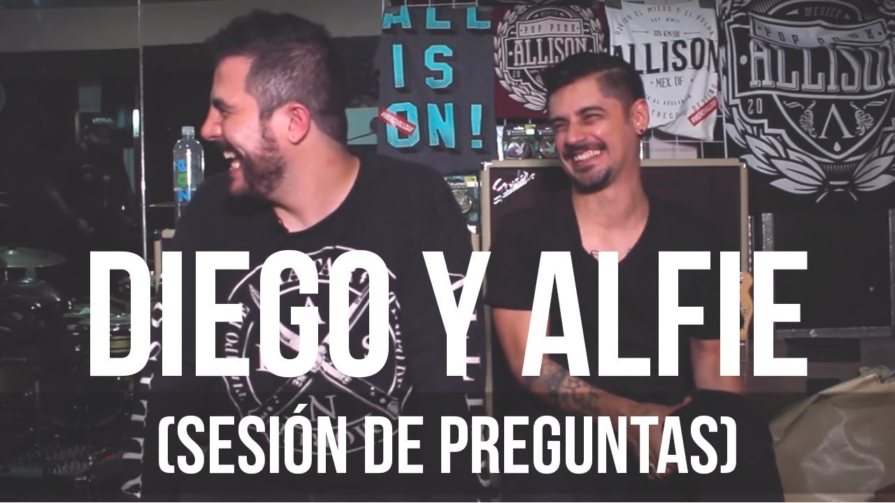 Allison - Sesión de preguntas, Capitulo #2 (Diego y Alfie)   Allison