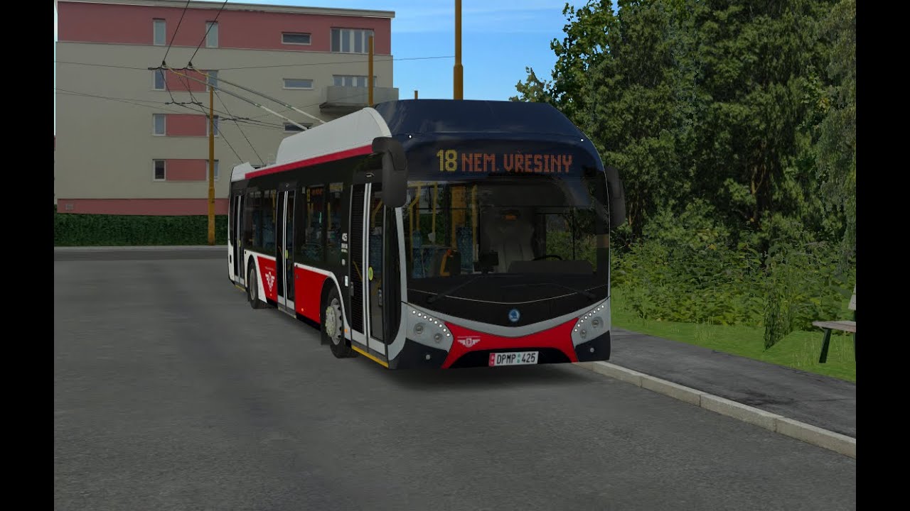 Simt Simulator- Trolleybus line 18 1/2