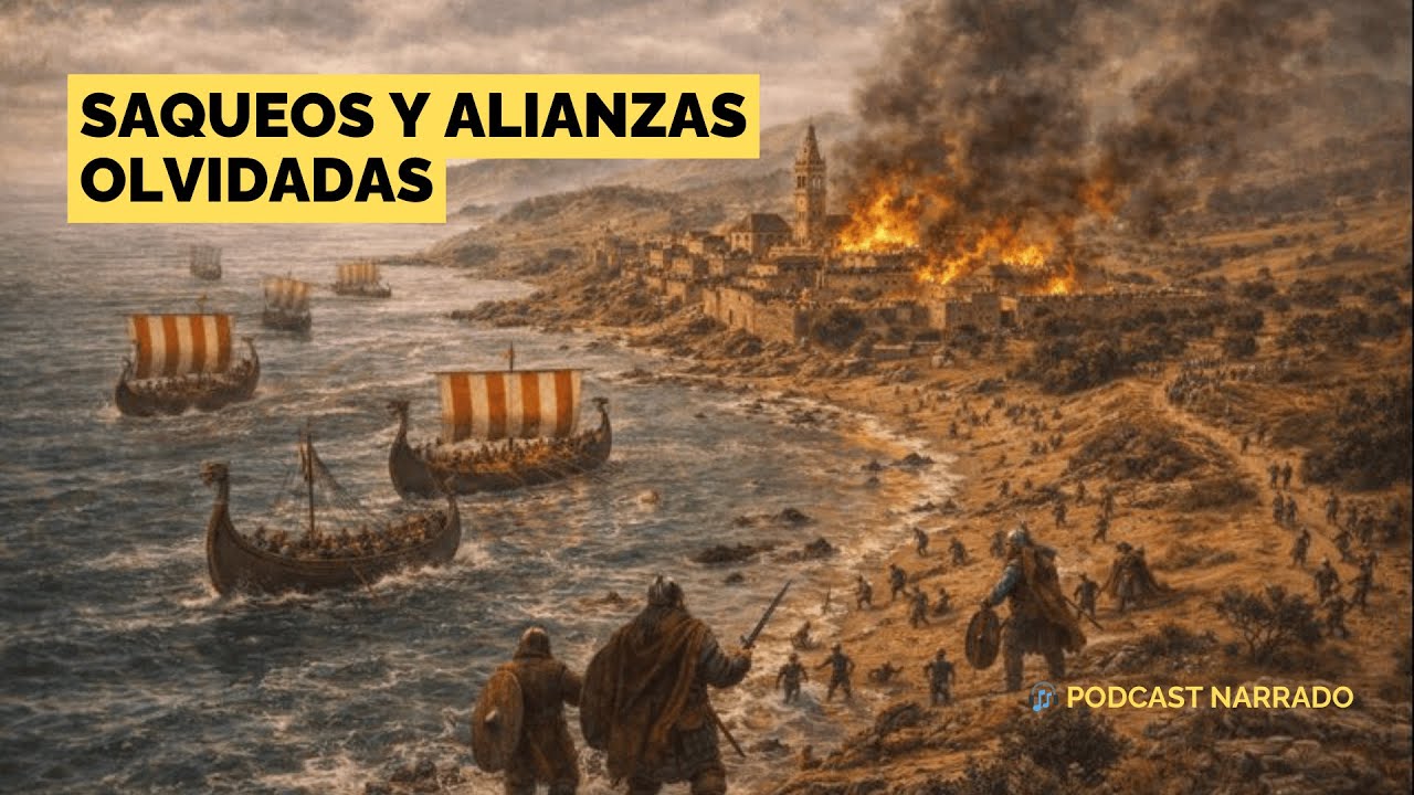 Los vikingos en España: incursiones, saqueos y alianzas