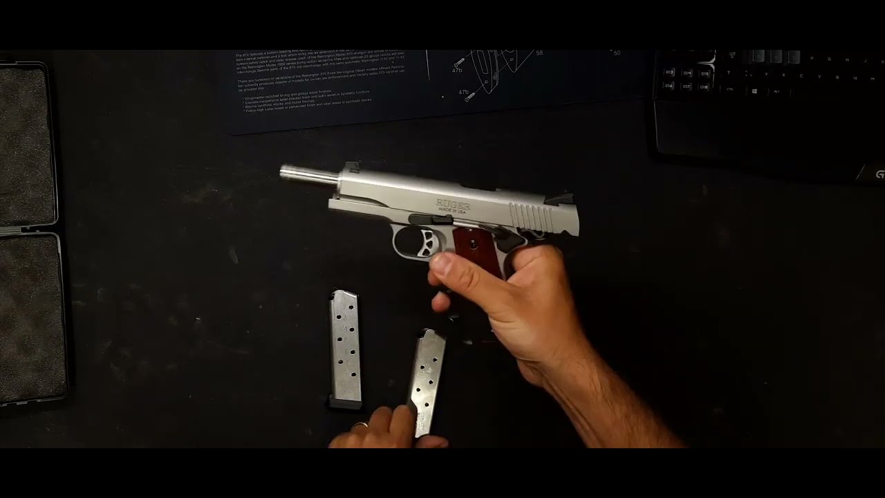 Ruger SR1911 Démontage remontage simple