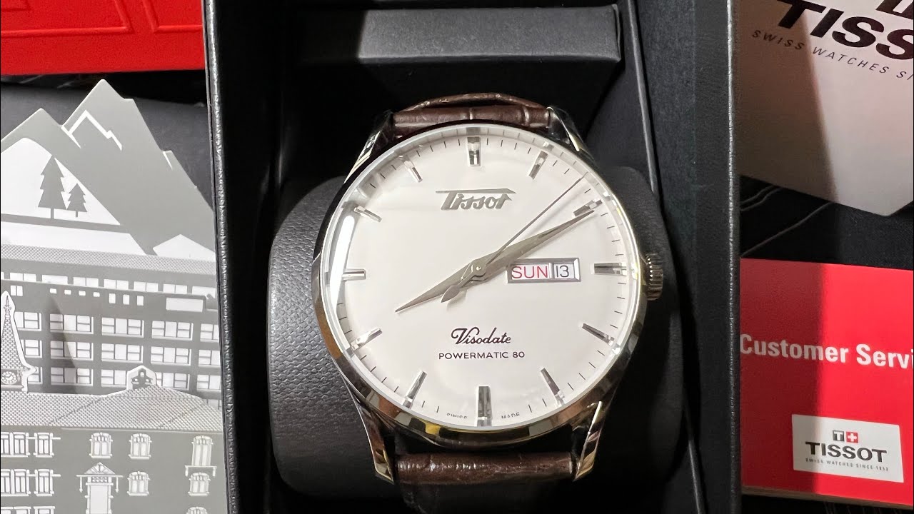 Tissot Visodate Powermatic 80 Automatic Watch