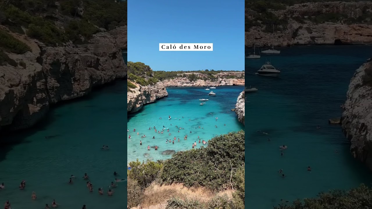 5 Beaches you can&rsquo;t miss in Mallorca 🌊 #mallorca #mediterraneansea #beautifulbeaches