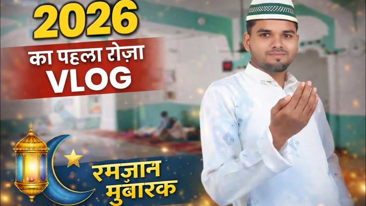 2026 का पहला रोजा 😍 रमजान मुबारक 🥰 #2026kapahlaRoja #Rojakavideo #Ramzan