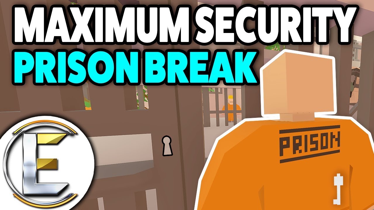 Maximum Security Prison Break - Unturned Roleplay (Planning An Escape From A Prison)