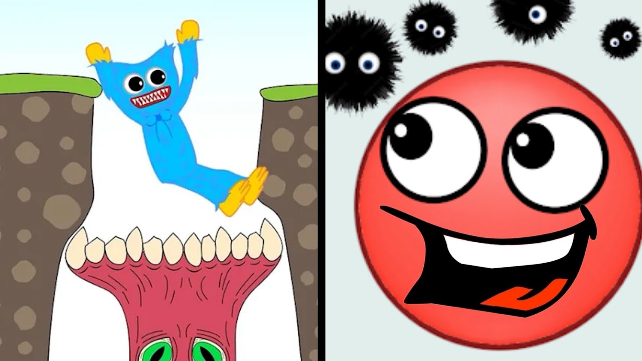 Hugy's Funny Animated Story Vs Hide Ball 👾🦾🐥🎃 Max All Levels Android iOS Gameplay Ep 187