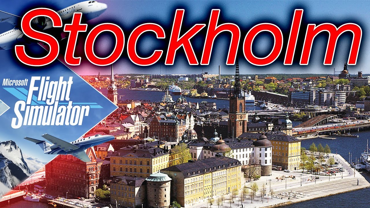 🔴4K Nordics Update | Stockholm Flight | Microsoft Flight Simulator