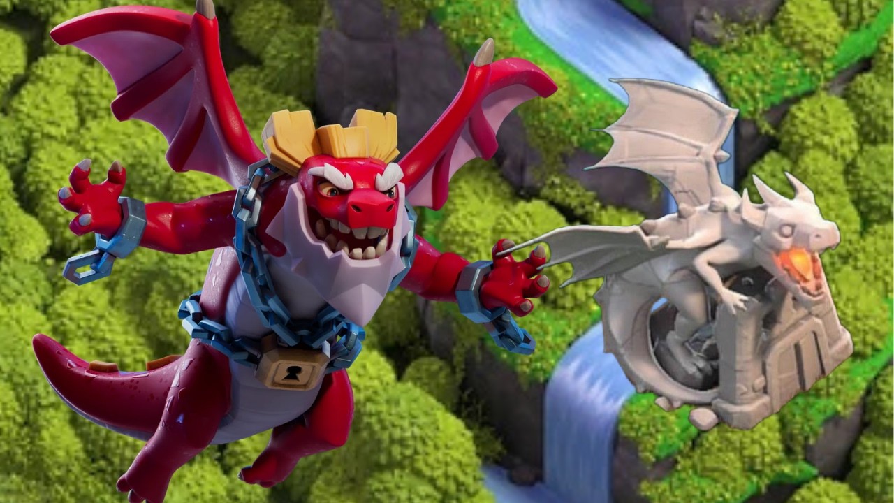 ECCO IL DRAGO DUCA su CLASH OF CLANS!