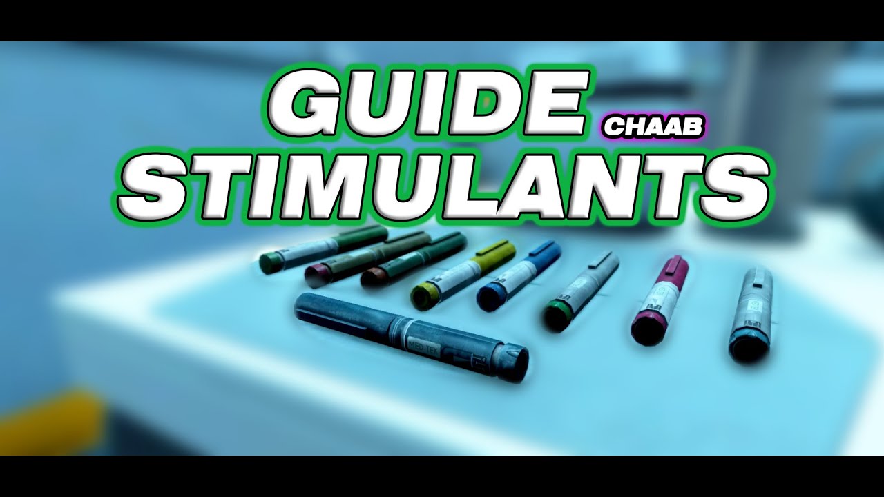 Quels stimulants jouer ? Guide stims injecteurs Escape From Tarkov