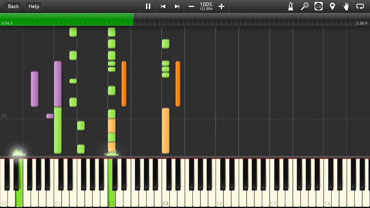 Zekrom Battle Theme - Pokémon White [Synthesia]