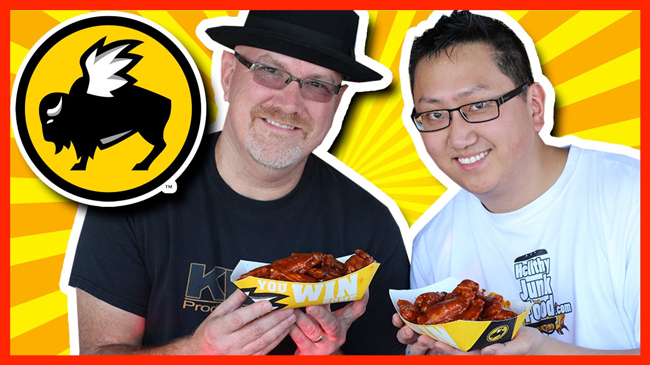 Blazin' Wing Challenge at Buffalo Wild Wings with JP from Hellthy Junk Food