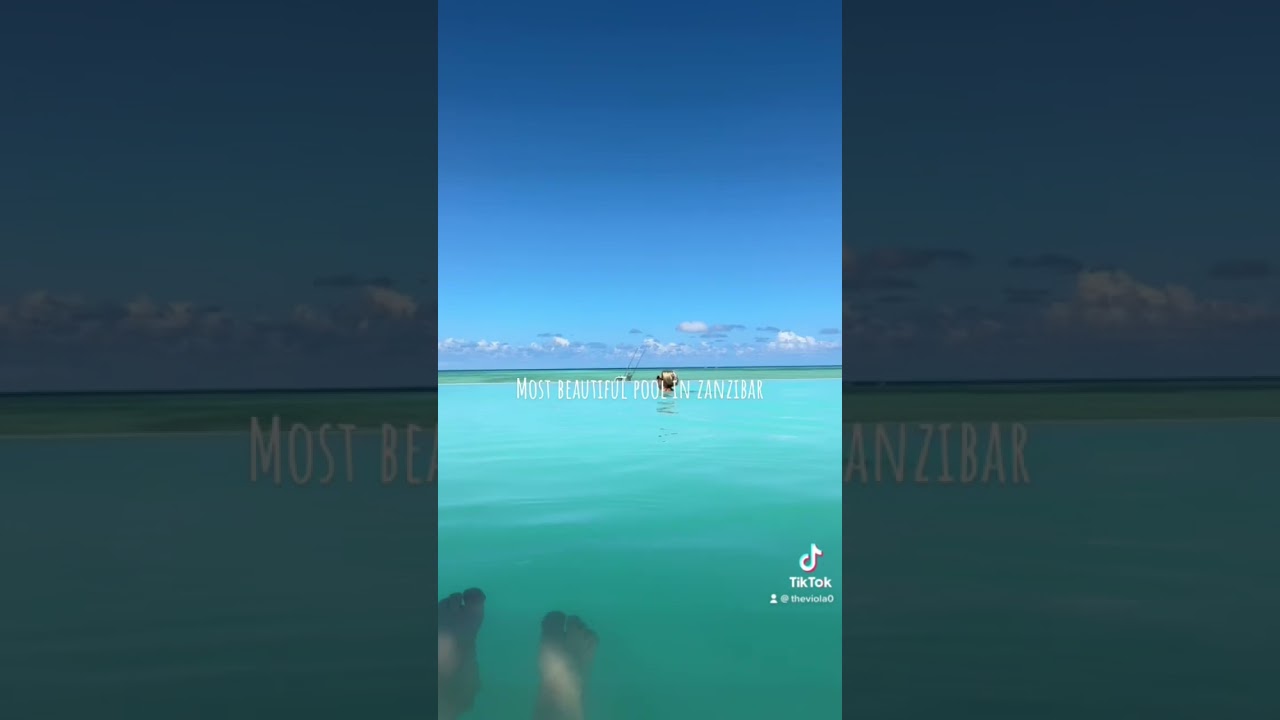 Visit the most beautiful place in the world#zanzibar#paje#tanzania