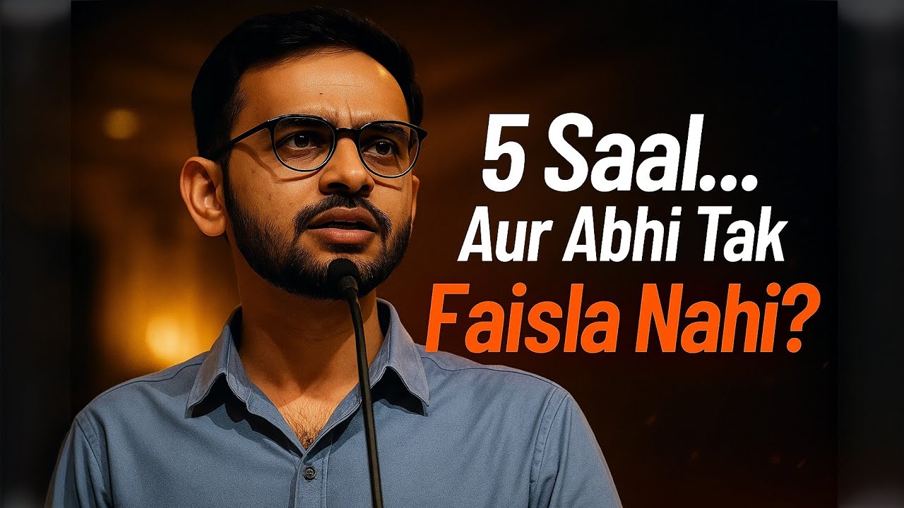5 Saal Jail Mein Bina Faislay Ke!? Umar Khalid Ki Kahani Jo Aapko Sochne Pe Majboor Kar De 