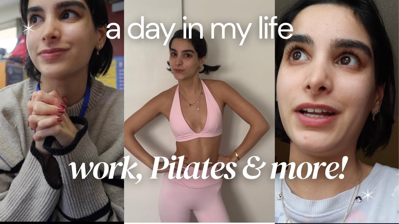 spring day in my life: work, pilates, & Sephora haul!
