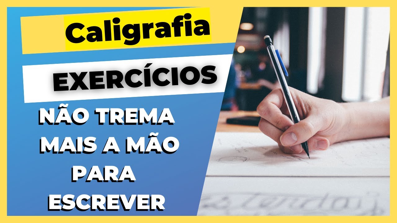 Caligrafia -  Como Melhorar? Exercícios de Cordenação Motora (PASSO A PASSO)