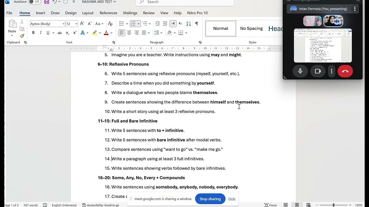 [LESSON CLIP] GENERAL ENGLISH KIDS (MID TEST PREPARATION)