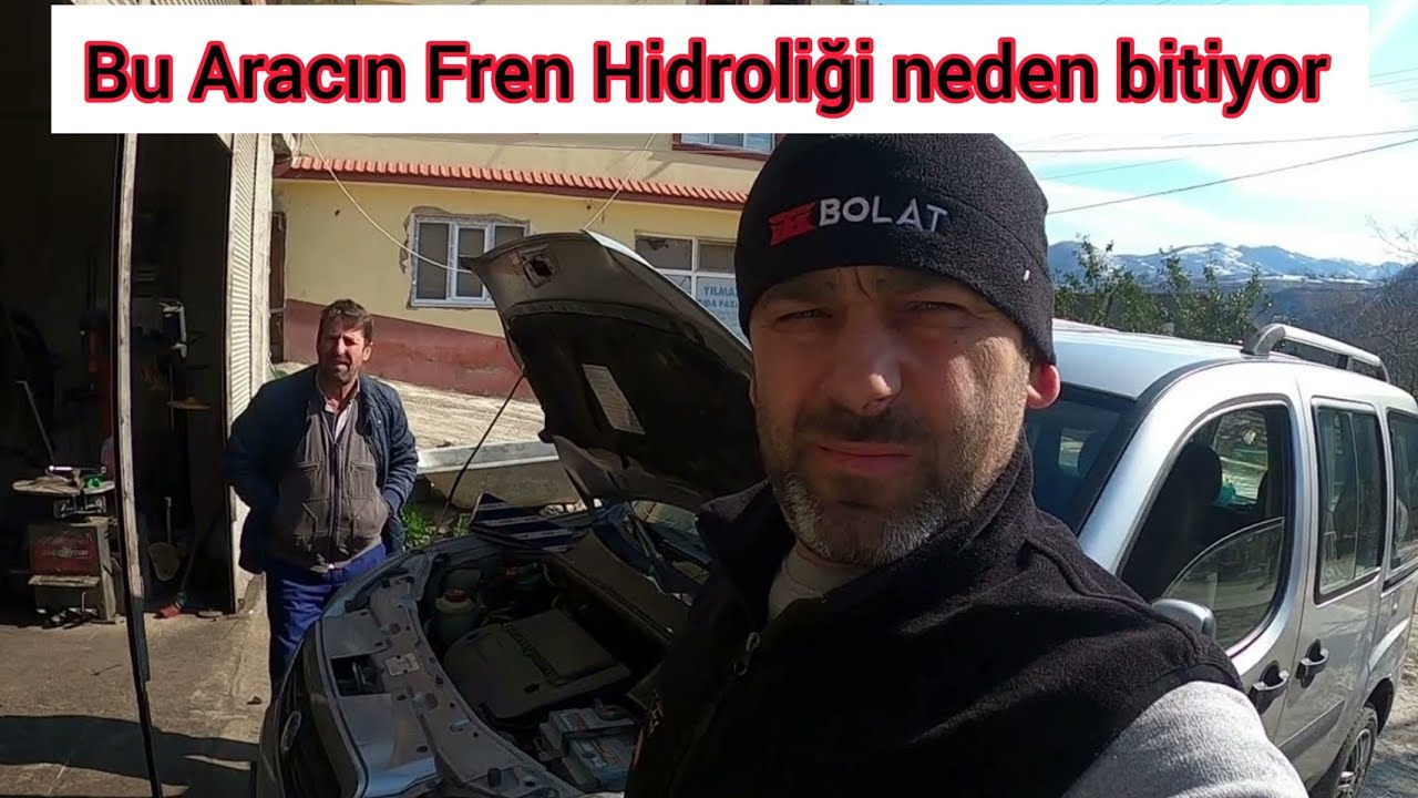 Fiat Doblo Debriyaj Merkezi değişimi / Fren Hidroliği bitiyor / Nasıl yapılır