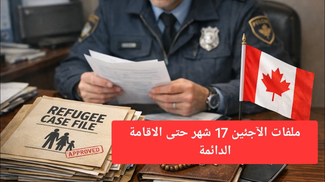  ملفات الآجئين 17 شهر حتى الاقامة الدائمة PR  ماذا يعني ؟؟؟